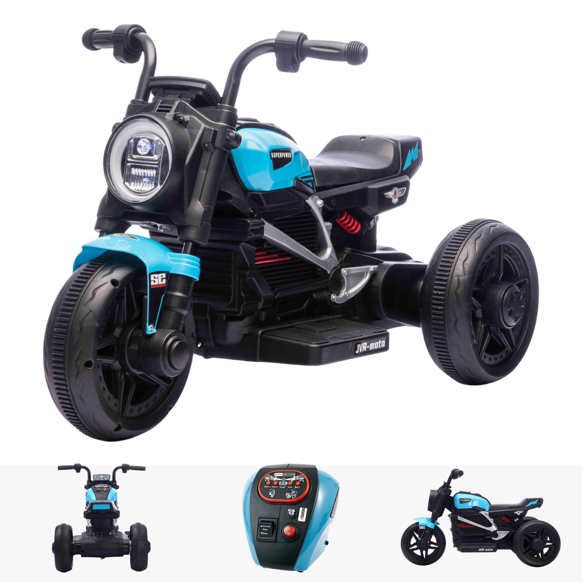 RiiRoo StreetRider Electric Kids Ride-On Motorbike
