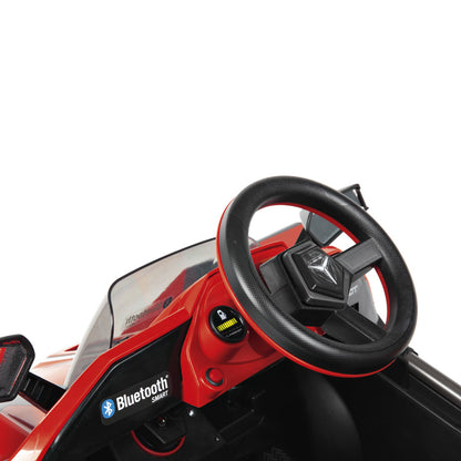 Peg Perego Polaris SlingShot Single Seater with Remote  - Red & Black