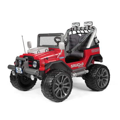 peg perego cost 12V Peg Perego Gaucho Grande 240W Kids Battery Electric Ride On – RiiRoo