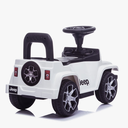 Jeep Rubicon Electric & Push Along Car - Licensed