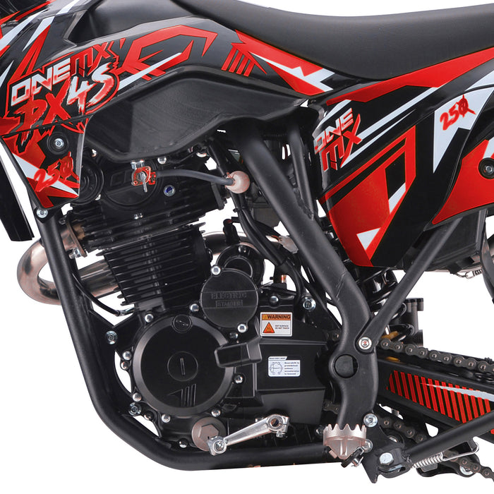 OneMX PX4S 250CC Petrol Motorbike