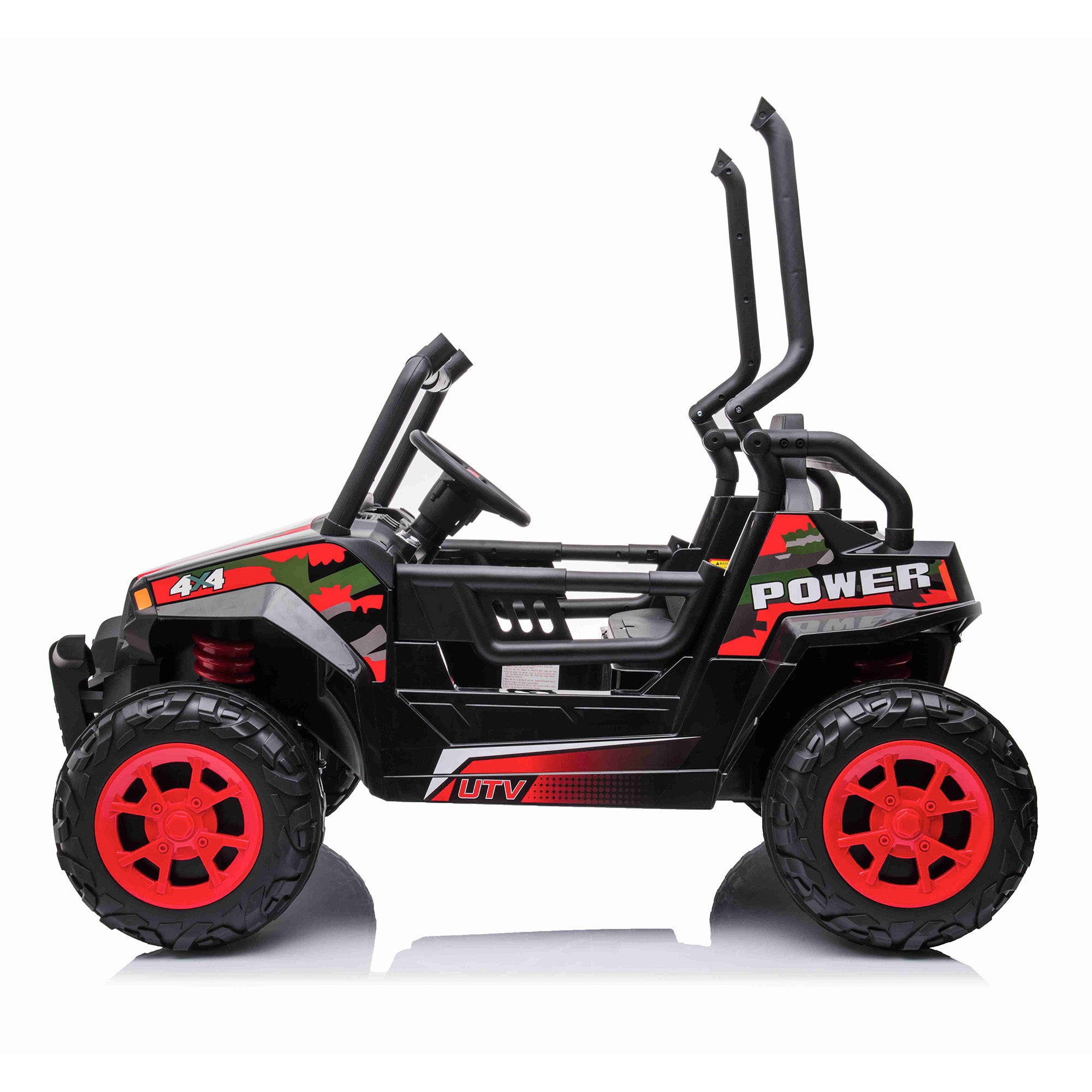 Kid Rzr Racing Polaris RZR Style 12V Battery Electric For Kids – RiiRoo