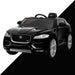 3kids jaguar f pace licensed electric battery ride on car jeep with parental remote control power wheels black 2 