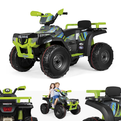 peg perego polaris atv 24V Peg Perego Polaris Sportsman 850 Battery Electric Lime Green – RiiRoo