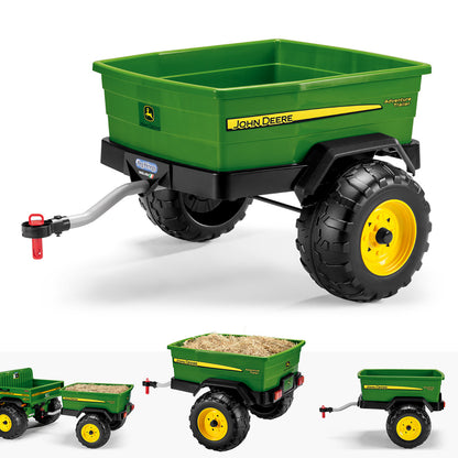 peg perego trailer tow hitch for john deere gator Peg Perego John Deere Adventure Trailer Green & Yellow – RiiRoo