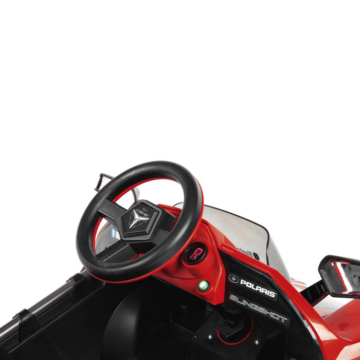 Peg Perego Polaris SlingShot Single Seater with Remote  - Red & Black