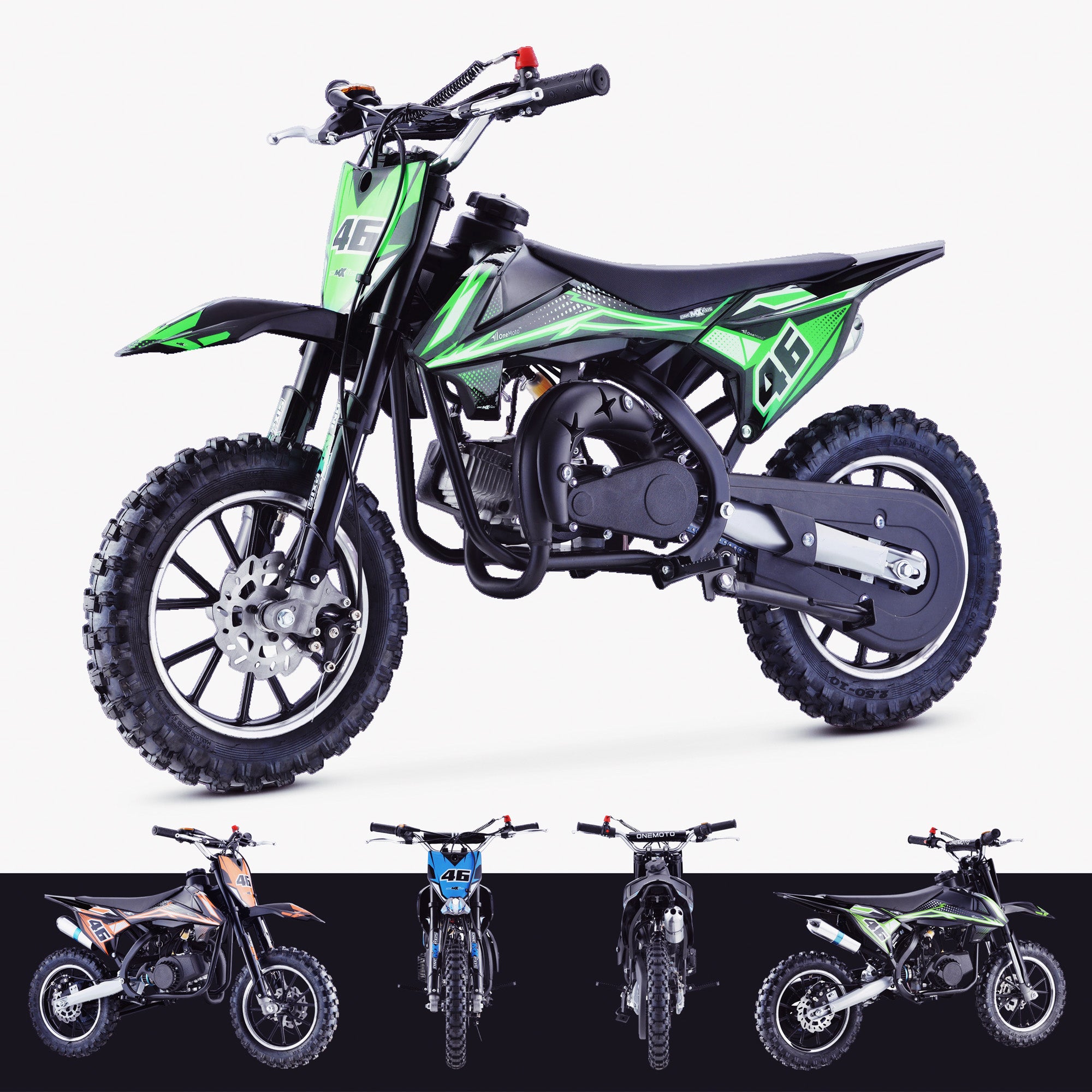 OneMoto OneMX 2021 PX1S Teen 50cc Petrol Motorbike RiiRoo