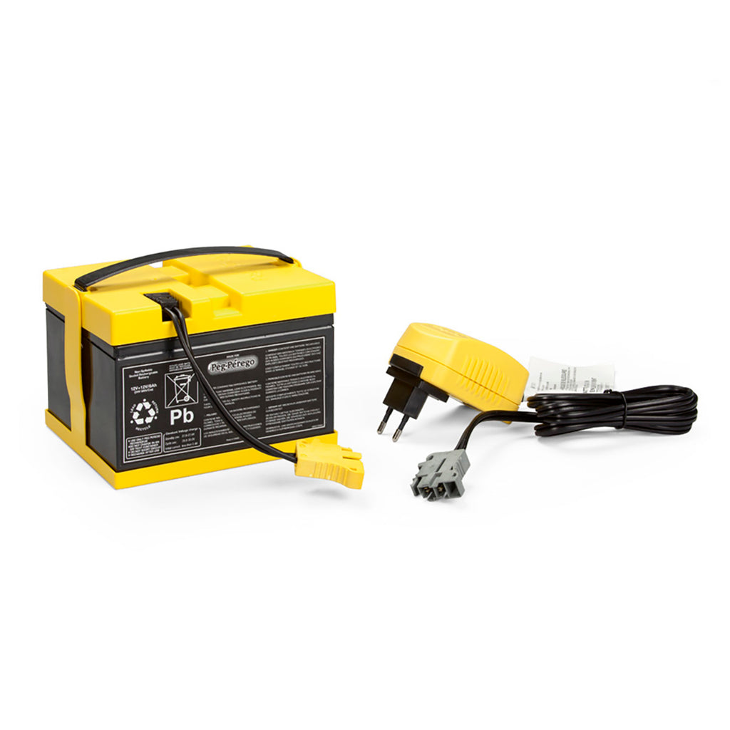 Peg Perego 24V 12AH Battery Yellow – RiiRoo