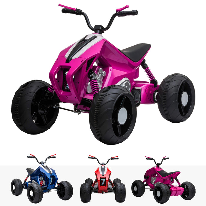 SevenCyberQuadee 24V Kids Electric Quad Bike Ride on Car Toy - Pink.jpg