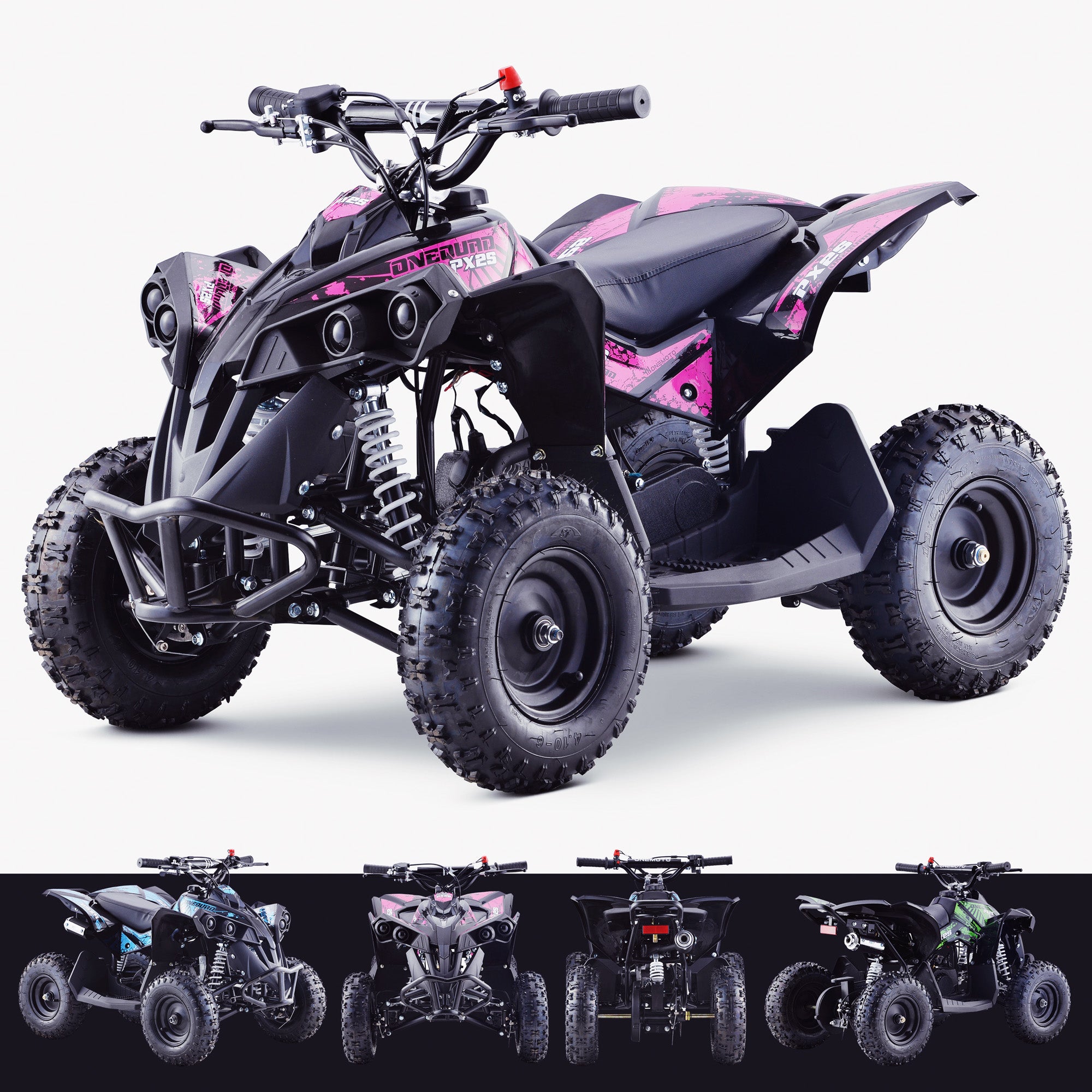 50CC OneQuad OneMoto PX2S 2 Stroke Petrol ATV Quad Bike for Teens RiiRoo