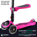 bambi three in one scooter seat pink riiroo 3 kids