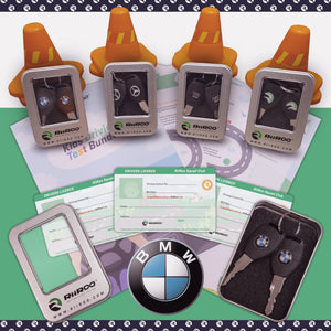 BMW Driving Test Kit - Certificate - License - Cones - Set of Keys Bundle