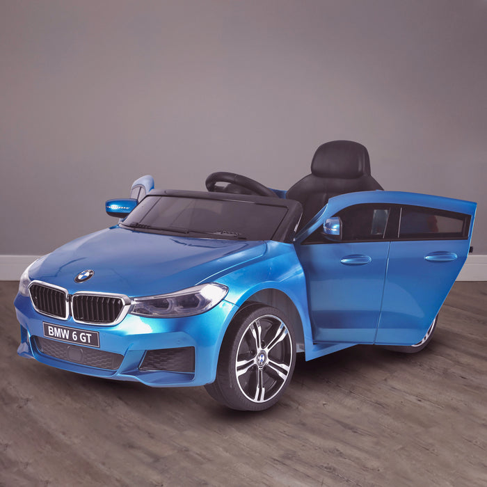 kids 12v electric bmw 6 series gt x drive 2019 battery operated kids ride on car with parental remote control hero blue m sport licensed