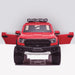 kids 12v electric ford ranger raptor f150 battery operated ride on car with parental remote control front doors open red wildtrak 2wd