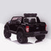 kids 12v electric ford ranger raptor f150 battery operated ride on car with parental remote control rear angle doors closed black wildtrak 2wd