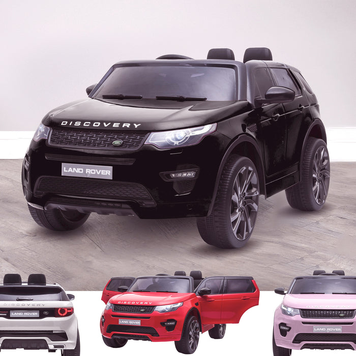 kids 12v electric land rover discovery 2019 battery operated kids ride on car jeep with parental remote control black opt Black hse sport