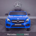 kids 12v electric mercedes gla 43 amg car licesend battery operated ride on car with parental remote control main front direct blue 45 licensed 2wd