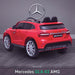 kids 12v electric mercedes gla 43 amg car licesend battery operated ride on car with parental remote control main rear angle red 45 licensed 2wd