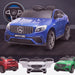 kids 12v electric mercedes glc 63s coupe battery car jeep pick up battery operated ride on car with parental remote control blue Blue benz amg licensed 2wd