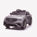 kids 12v electric mercedes glc 63s coupe battery car jeep pick up battery operated ride on car with parental remote control front perspective gray benz amg licensed 2wd