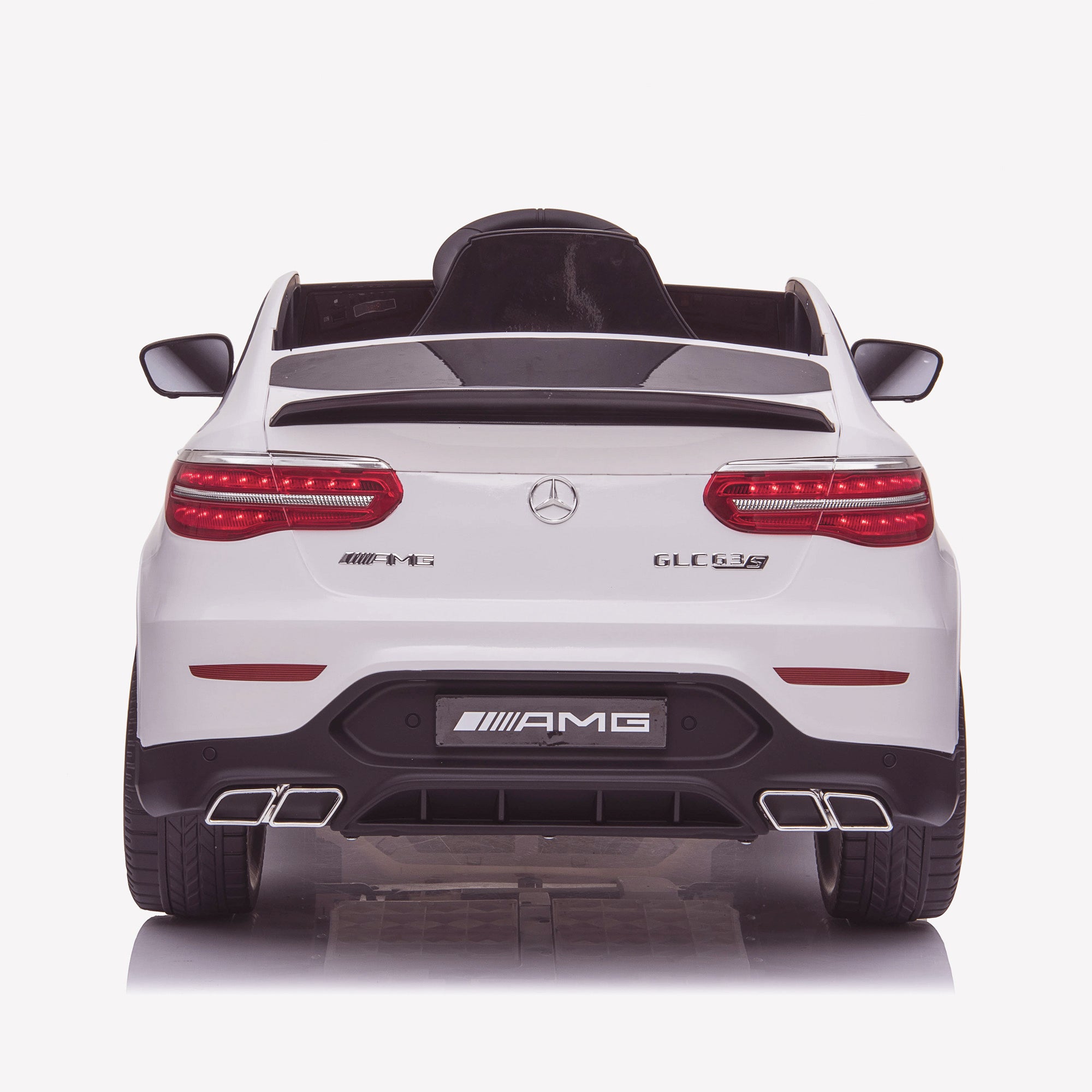 kids 12v electric mercedes glc 63s coupe battery car jeep pick up battery operated ride on car with parental remote control rear direct white benz amg licensed 2wd