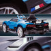 kids bugatti divo licensed ride on electric car supercar with parental remote control main blue rear 12v