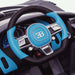 kids bugatti divo licensed ride on electric car supercar with parental remote control steering close up 12v