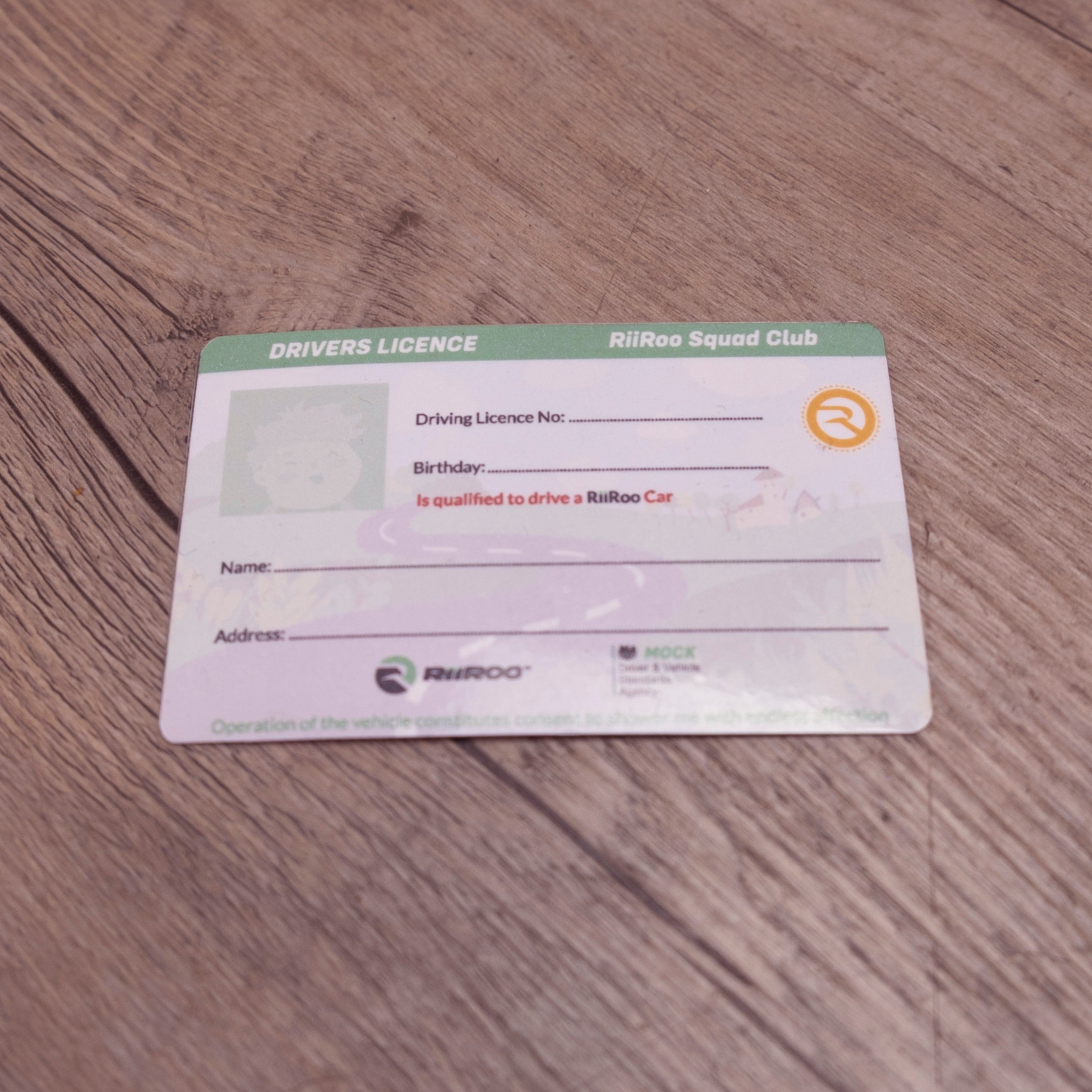 kids driving license single 2 copy mercedes test certificate bundle