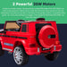 kids electric licensed mercedes g63 maxi with parental remote leather seat main motors amg 2019