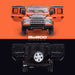 kids electric ride on car licensed land rover defender battery operated car jeep with parental remote control 12v front black white 