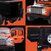 kids electric ride on car licensed land rover defender battery operated car jeep with parental remote control 12v grouped picture 