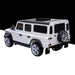 kids electric ride on car licensed land rover defender battery operated car jeep with parental remote control 12v rear perspective 