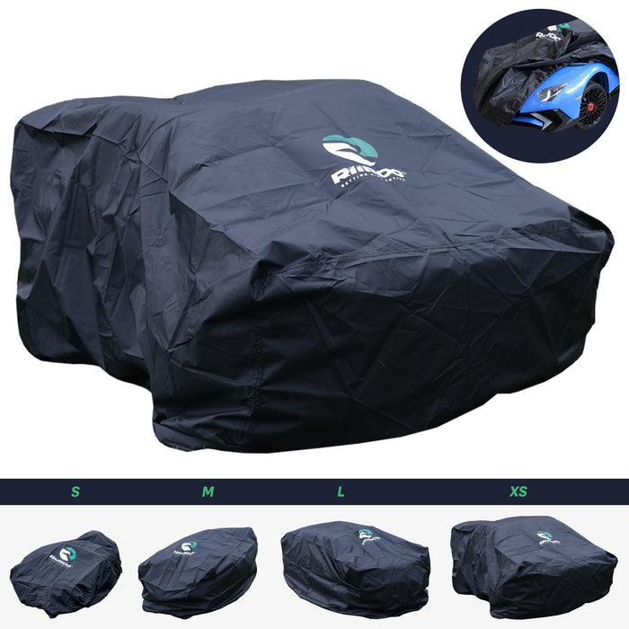 kids electric ride on cars rain dust cover extra large Extra Large - 140 x 85 x 75cm riiroo and