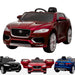 kids jaguar f pace licensed electric battery ride on car jeep with parental remote control power wheels red Painted Red