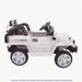 kids jeep wangler style 12 electric ride on car with parental remote 2 white side right view wrangler suv battery 12v music
