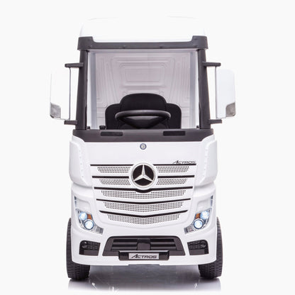 kids mercedes actros licensed ride on electric truck battery operated power wheels with parental remote control main front direct benz 24v 4wd