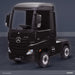kids mercedes actros licensed ride on electric truck battery operated power wheels with parental remote control main front perspe black benz 24v 4wd