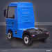 kids mercedes actros licensed ride on electric truck battery operated power wheels with parental remote control main rear perspective blue benz 24v 4wd