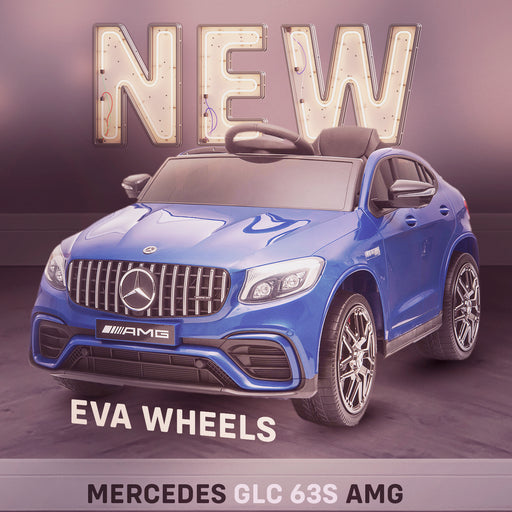 kids mercedes glc 63s ride on car new in stock benz coupe amg licensed 12v 2wd