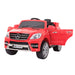 kids mercedes ml350 licensed electric ride on car red 1 4matic