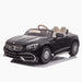 kids mercedes maybach s650 licensed ride on electric car battery operated power wheels car with parental remote control main front 3 black benz 12v 4wd