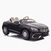 kids mercedes maybach s650 licensed ride on electric car battery operated power wheels car with parental remote control main front 4 black benz 12v 4wd