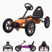 kids pedal powered redux go kart s1000r main orange Orange 2019