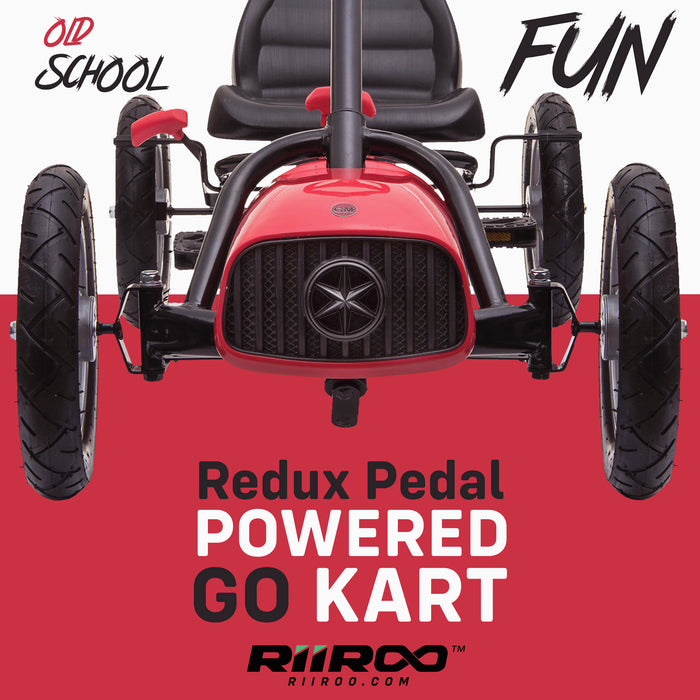 kids pedal powered redux go kart s1000r old school fun 2019