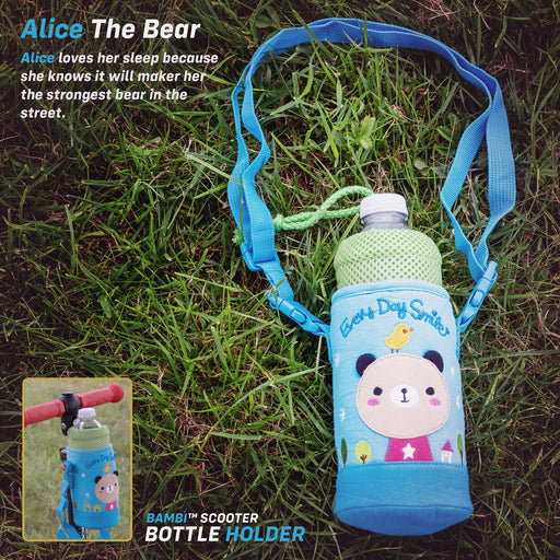 kids push scooter accessories alice the bear bottle holder accessory