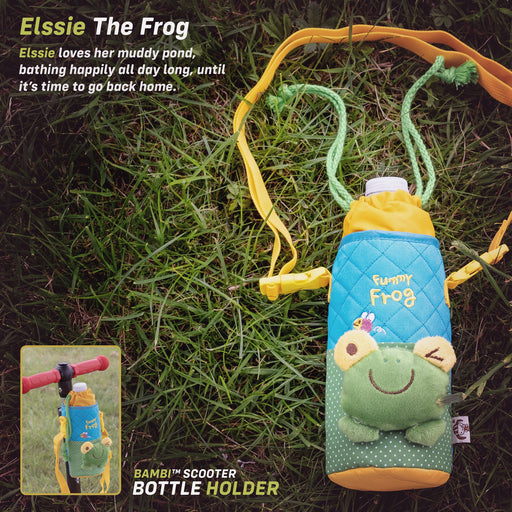 kids push scooter accessories elssie the frog bottle holder accessory