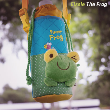 kids push scooter accessories elssie the frog bottle holder accessory