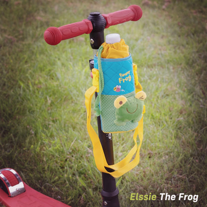 kids push scooter accessories elssie the frog bottle holder accessory