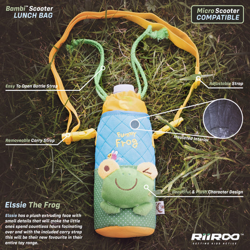 kids push scooter accessories elssie the frog bottle holder accessory