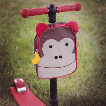 kids push scooter accessories leon the monkey lunch bag accessory